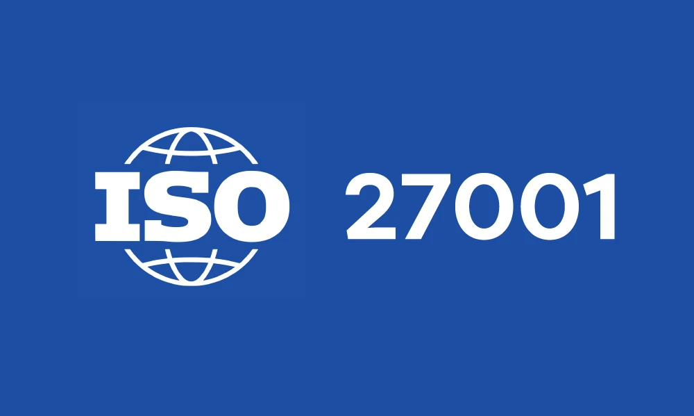 ISO 27001 certified