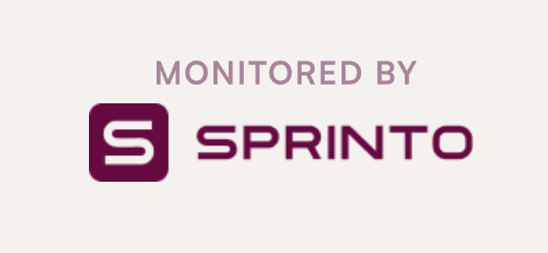 Monitored by Sprinto